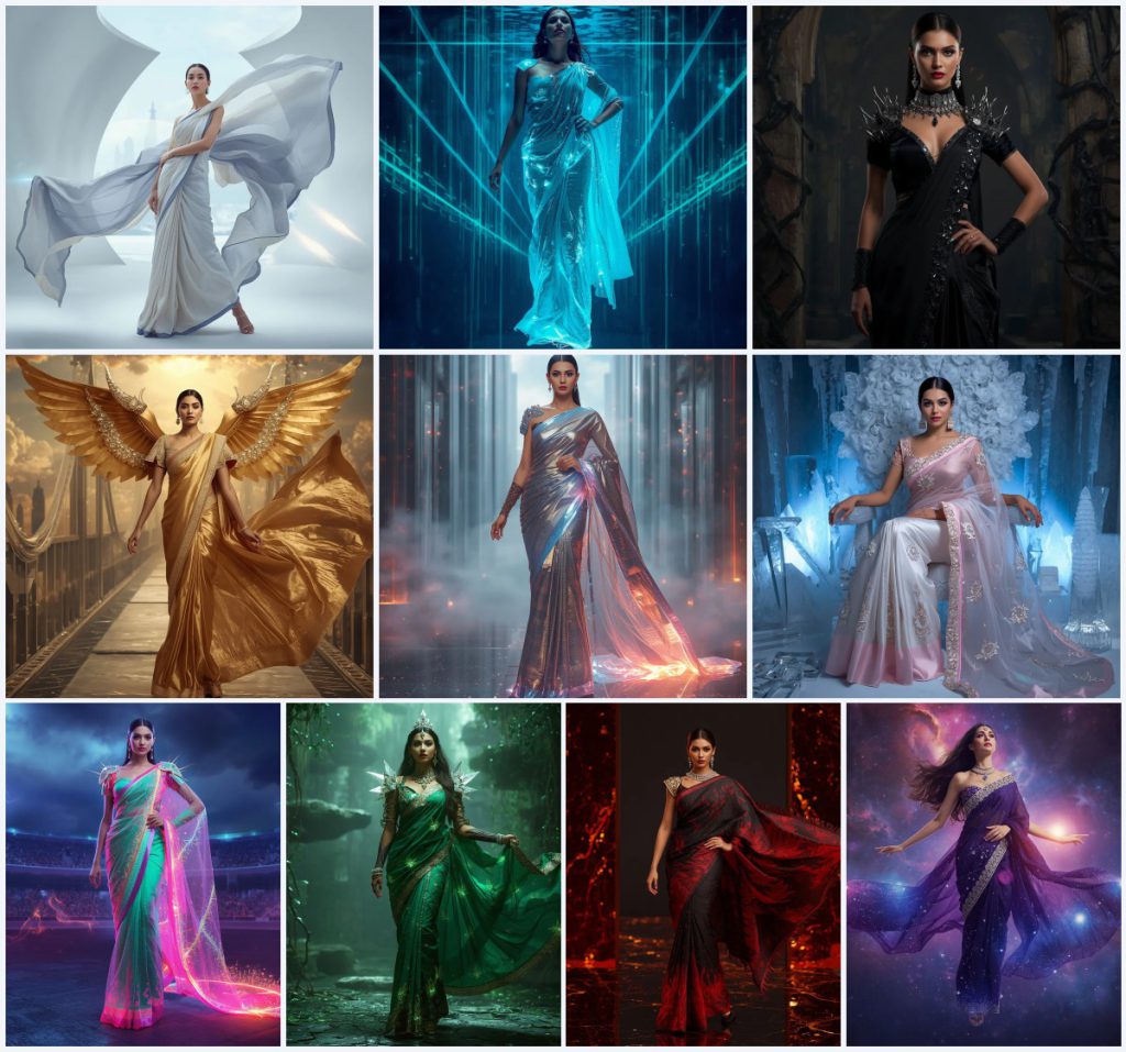 Top 10 Office Wear Saree AI Image Prompts for Professional Corporate Portraits | traditional saree prompt for instagram — AI image prompt